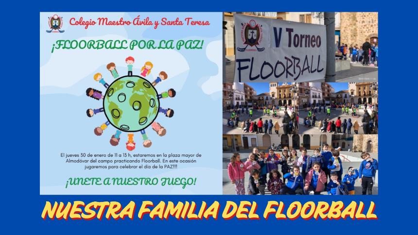 Torneo de Floorball por el día de La Paz en Almodóvar